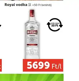 PRIVÁT Royal vodka ajánlat