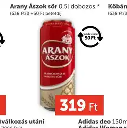 PRIVÁT Arany Ászok sör ajánlat