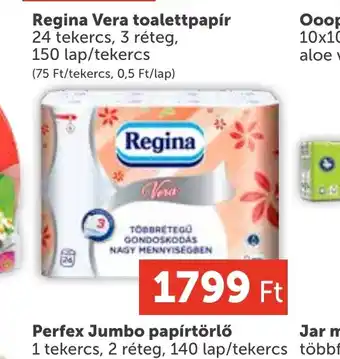 PRIVÁT Regina Vera toalettpapír ajánlat