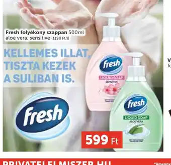 PRIVÁT Fresh folyékony szappan ajánlat