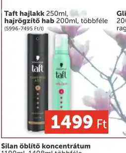 PRIVÁT Taft hajlakk/hajrögzítő hab ajánlat