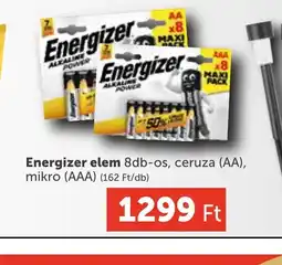 PRIVÁT Energizer elem ajánlat