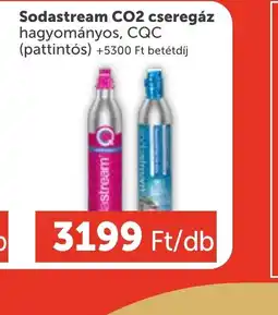 PRIVÁT Sodastream CO2 cseregáz ajánlat