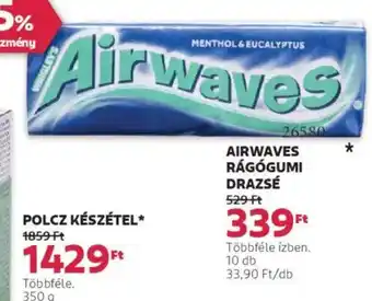 Rossmann Airwaves rágógumi drazsé ajánlat