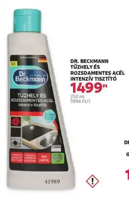 Rossmann Dr. beckmann tűzhely és rozsdamentes acél intenzív tisztító ajánlat