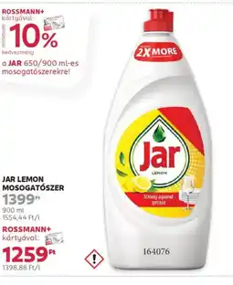 Rossmann Jar lemon mosogatószer ajánlat