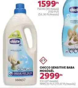 Rossmann Chicco sensitive baba mosógél ajánlat