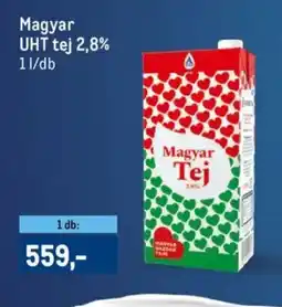 Metro Magyar uht tej 2,8% ajánlat