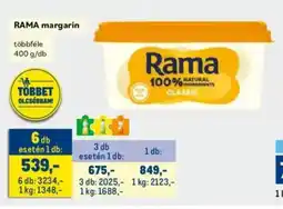 Metro Rama margarin ajánlat