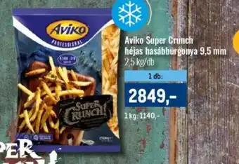 Metro Aviko super crunch héjas hasábburgonya ajánlat