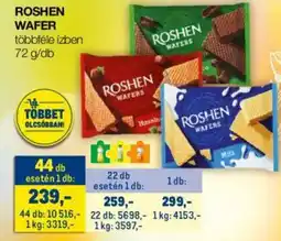 Metro Roshen wafer ajánlat