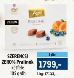 Metro Szerencsi zero% pralinék ajánlat