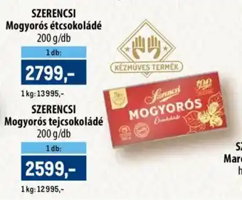 Metro Szerencsi mogyorós étcsokoládé/tejcsokoládé ajánlat