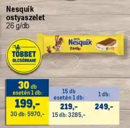 Metro Nesquik ostyaszelet ajánlat