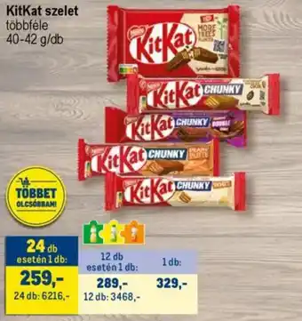 Metro KitKat szelet ajánlat