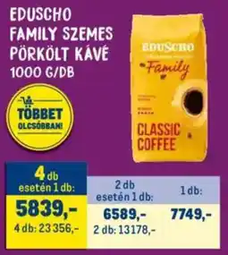 Metro Eduscho family szemes pörkölt kávé ajánlat