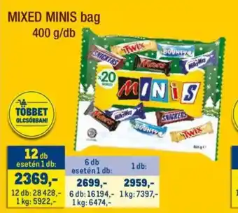 Metro Mixed minis bag ajánlat