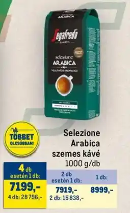 Metro Selezione arabica szemes kávé ajánlat