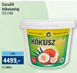 Metro Coco24 kókuszolaj ajánlat