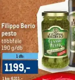 Metro Filippo berio pesto ajánlat