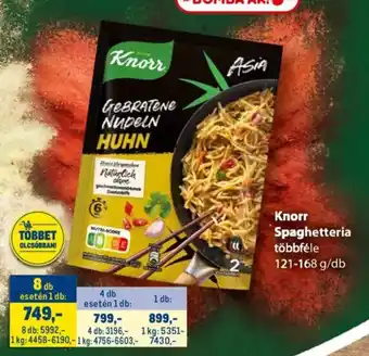 Metro Knorr spaghetteria ajánlat