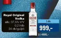 Metro Royal original vodka ajánlat