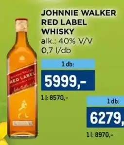 Metro Johnnie walker red label whisky ajánlat