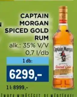 Metro Captain morgan spiced gold rum ajánlat