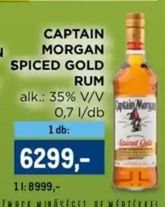 Metro Captain morgan spiced gold rum ajánlat