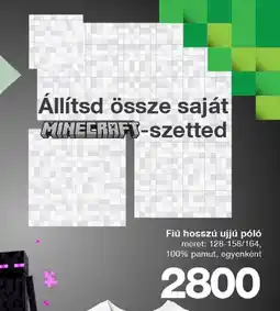 Kik Fiú hosszú ujjú póló ajánlat