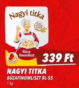 CBA Nagyi Titka búzafinomliszt bl-55 ajánlat