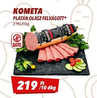 CBA Kometa Platán olasz felvágott ajánlat