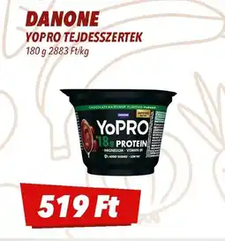 CBA Danone Yopro tejdesszertek ajánlat