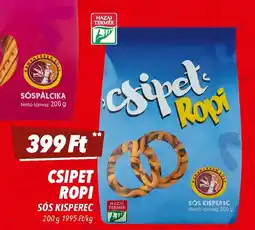 CBA Csipet Ropi sós kisperec ajánlat