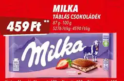 CBA Milka táblás csokoládék ajánlat