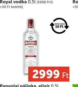 PRIVÁT Royal vodka ajánlat