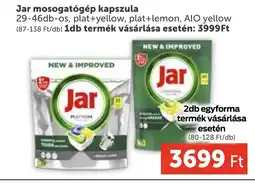 PRIVÁT Jar mosogatógép kapszula ajánlat