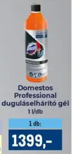 Metro Domestos professional duguláselhárító gél ajánlat