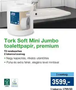 Metro Tork soft mini jumbo toalettpapír, premium ajánlat