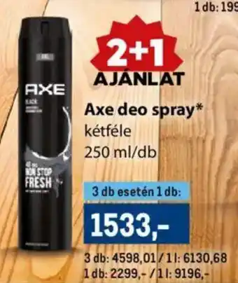 Metro Axe deo spray ajánlat