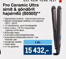 Metro Pro ceramic ultra simít & göndörít hajsimító (s5505) ajánlat