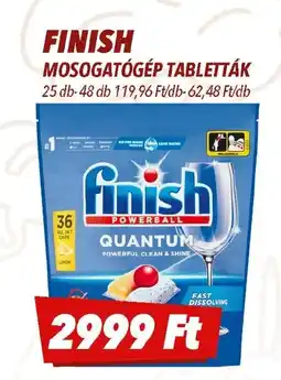 CBA Finish mosogatógép tabletták ajánlat