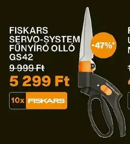 CBA Fiskars servo-system fűnyíró olló GS42 ajánlat