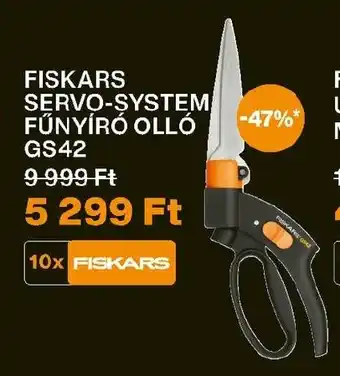 CBA Fiskars servo-system fűnyíró olló GS42 ajánlat