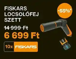 CBA Fiskars locsolófej szett ajánlat