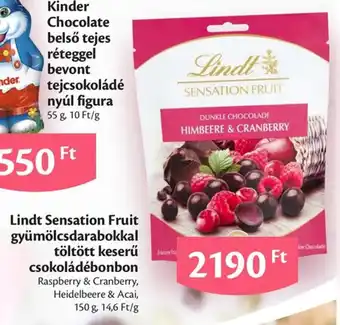 EcoFamily Lindt Sensation Fruit ajánlat