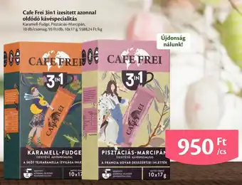 EcoFamily Cafe frei 3in1 ízesített azonnal oldódó kávéspecialitás ajánlat