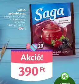 EcoFamily Saga gyümölcstea ajánlat