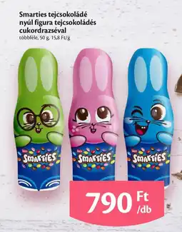 EcoFamily Smarties tejcsokoládé nyúl figura ajánlat