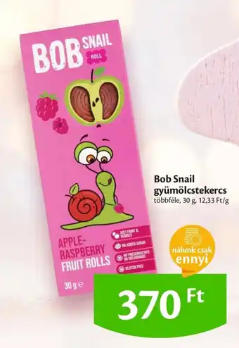 EcoFamily Bob snail gyümölcstekercs ajánlat